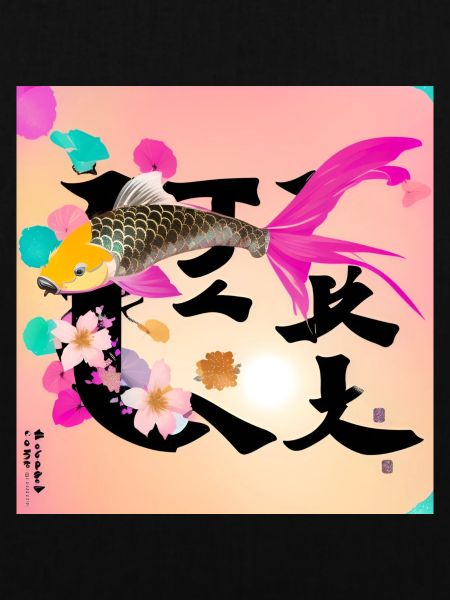 Koi karpfen,koi, karpfen,japanisch, kawai