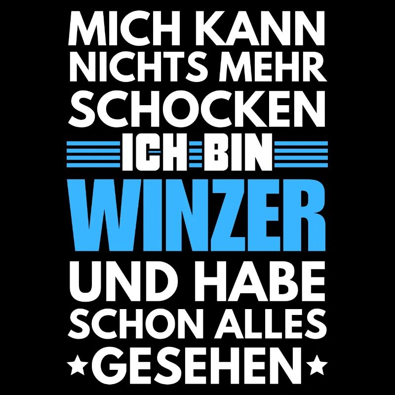 Nicht schockbarer Winzer