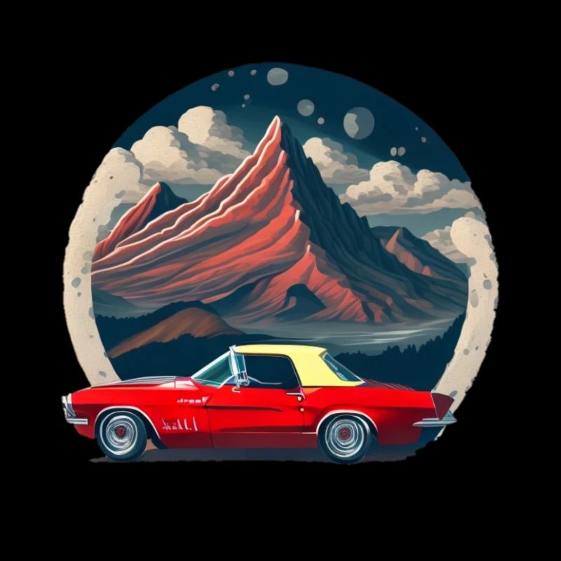 Car and Mountain