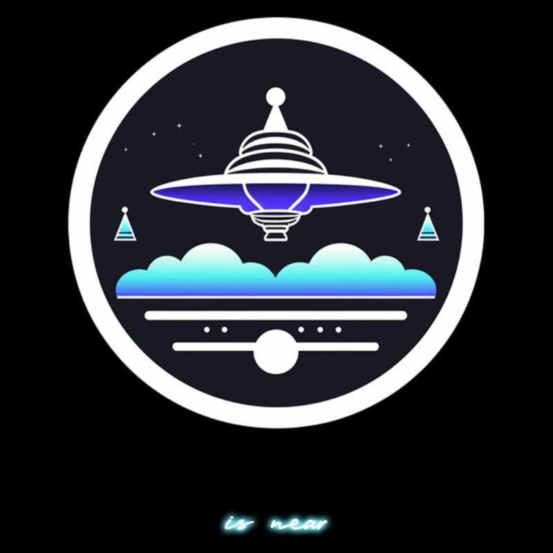 Aliens Ufo Comic Design
