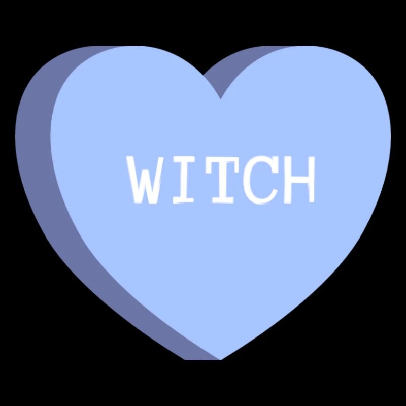 Candy Heart witch