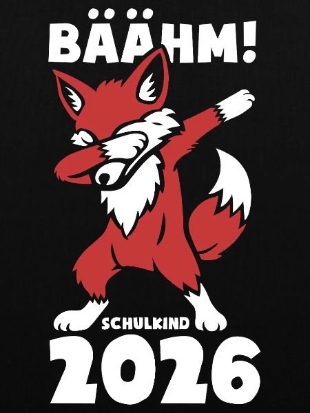 Bäääm! Schulkind 2026 - Schlauer Fuchs