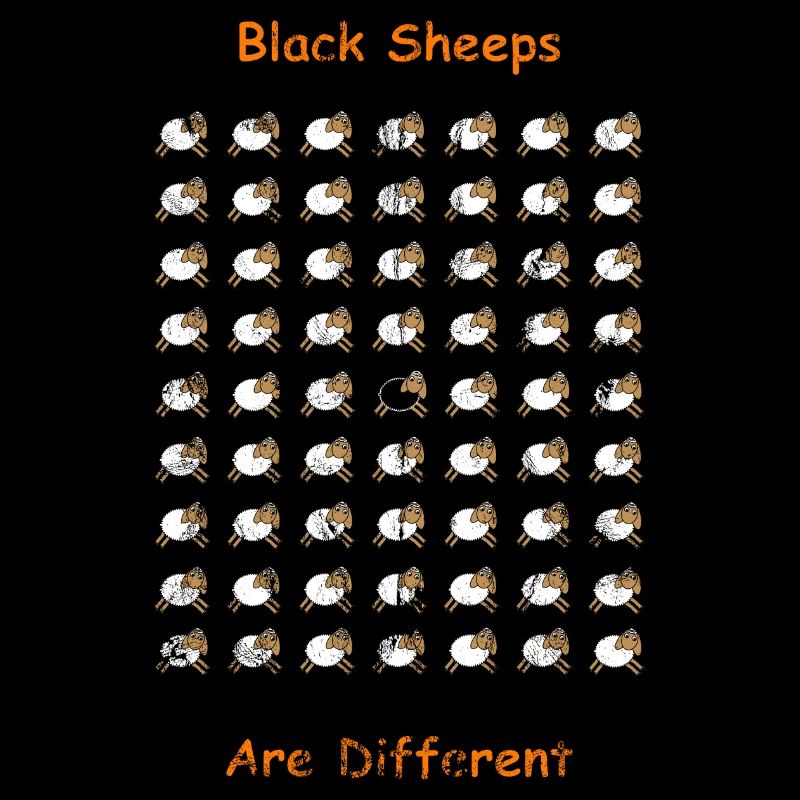 black sheeps are Different