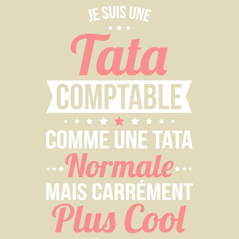Tata comptable comme une tata normale plus cool