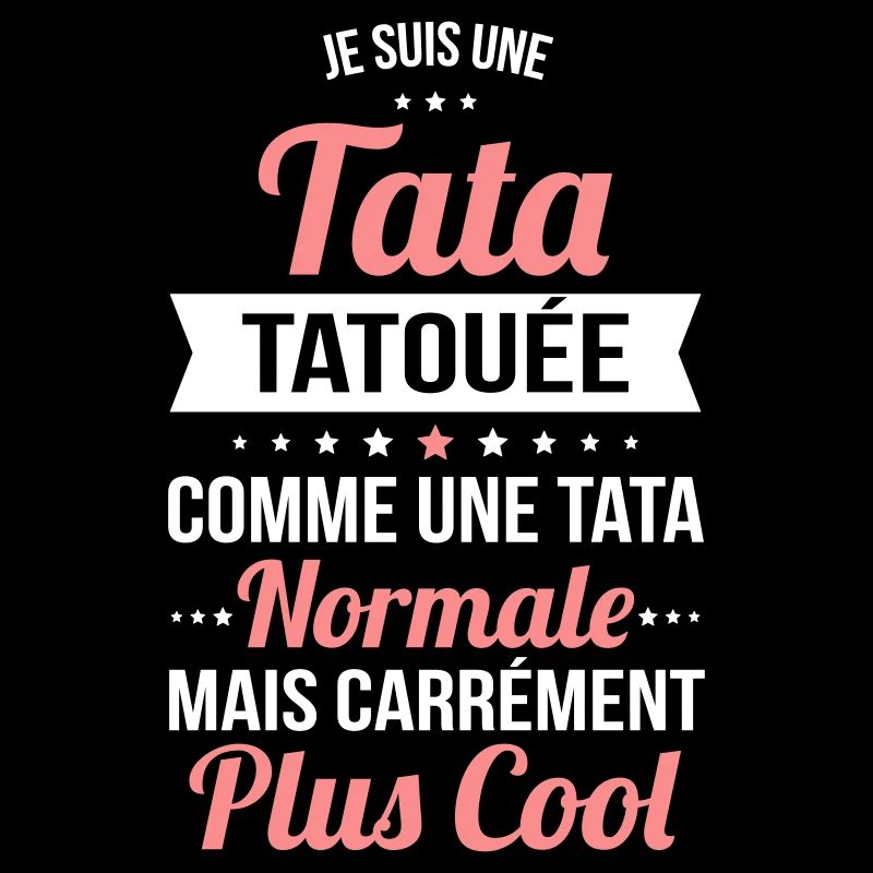 Tata tatouée comme une tata normale plus cool