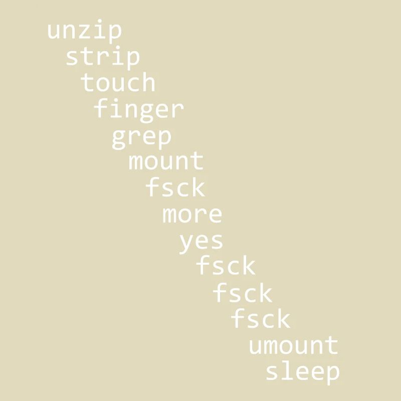 Unix Linux Programmer Sys Admin Sexy Shell Script