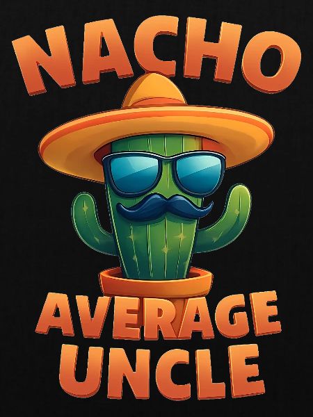 Nacho Average Onkel Kaktus Design