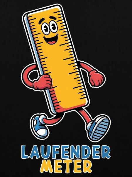 Laufender Meter klein lustig Zwerg Spitzname