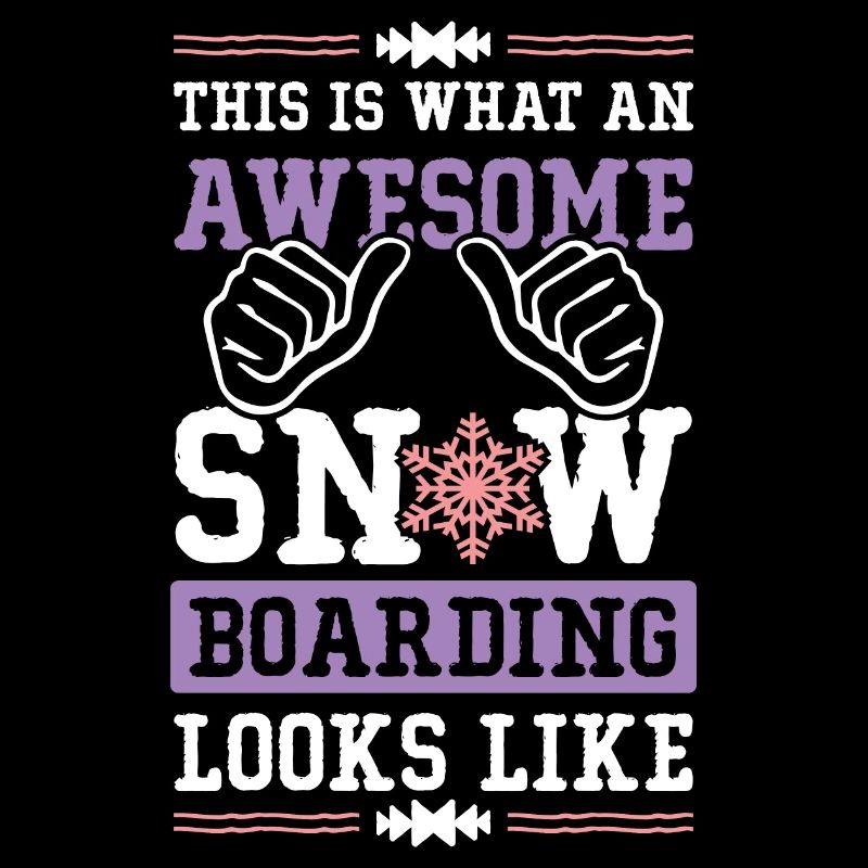 awesome snowboarding