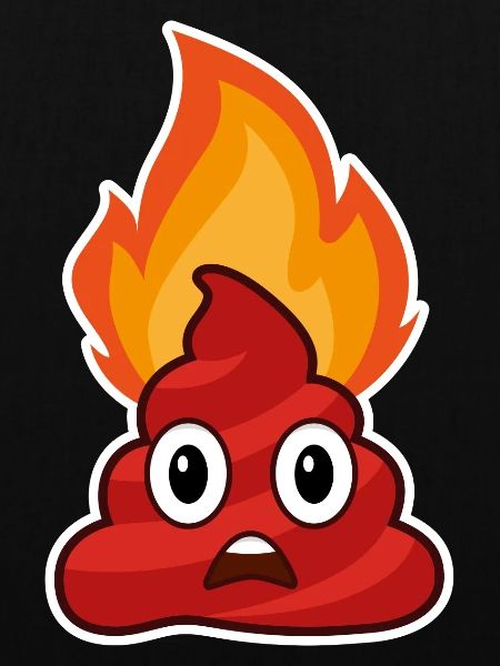 Brennender Scheißhaufen Emoji