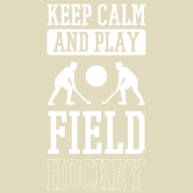 Hockey sur le terrain Keep Calm