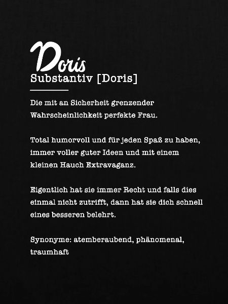 Doris Substantiv Namensbedeutung Herkunft
