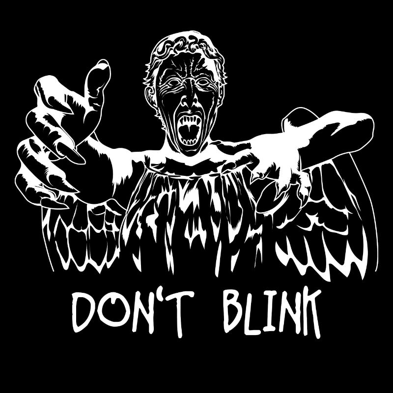 Don't Blink Horror Weeping Angels Blink