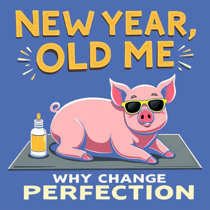 Sarkastischer Witz - Neujahr