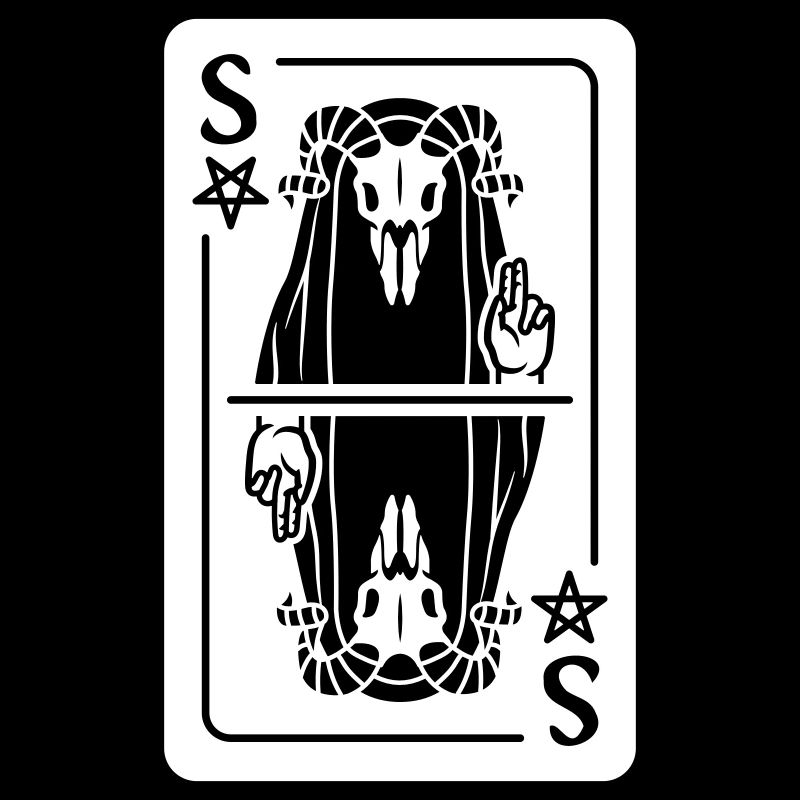 Devil Playing Card
