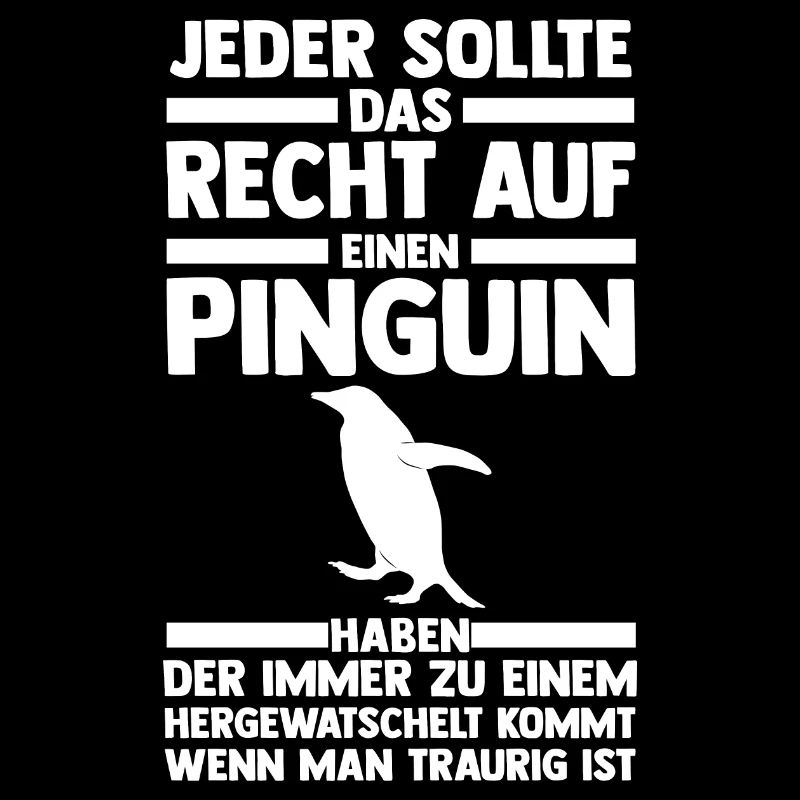 Tiermotiv Pinguin