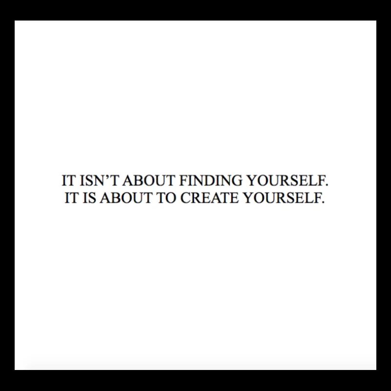 FINDING YOURSELF