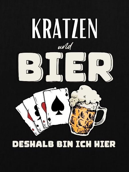 Kratzen und Bier