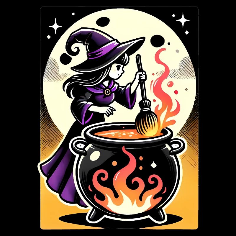 Conception de la sorcière des diables