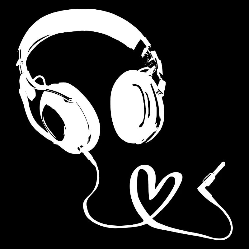 Musik Liebe - Kopfhörer