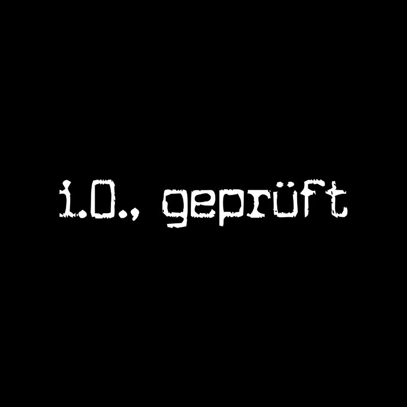 i.O. geprüft