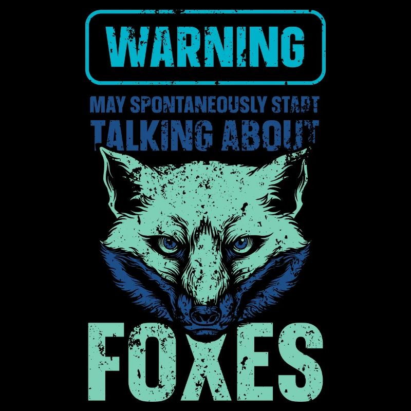spontaneously start talking about foxes