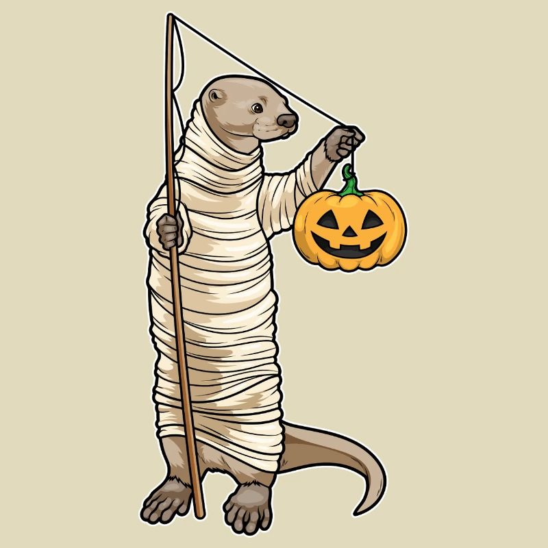 Pêche à la loutre d’Halloween