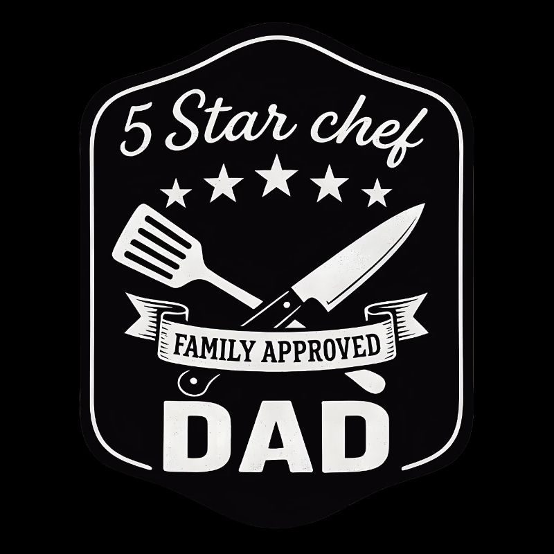 5 Star Chef Dad - Family Chef Design