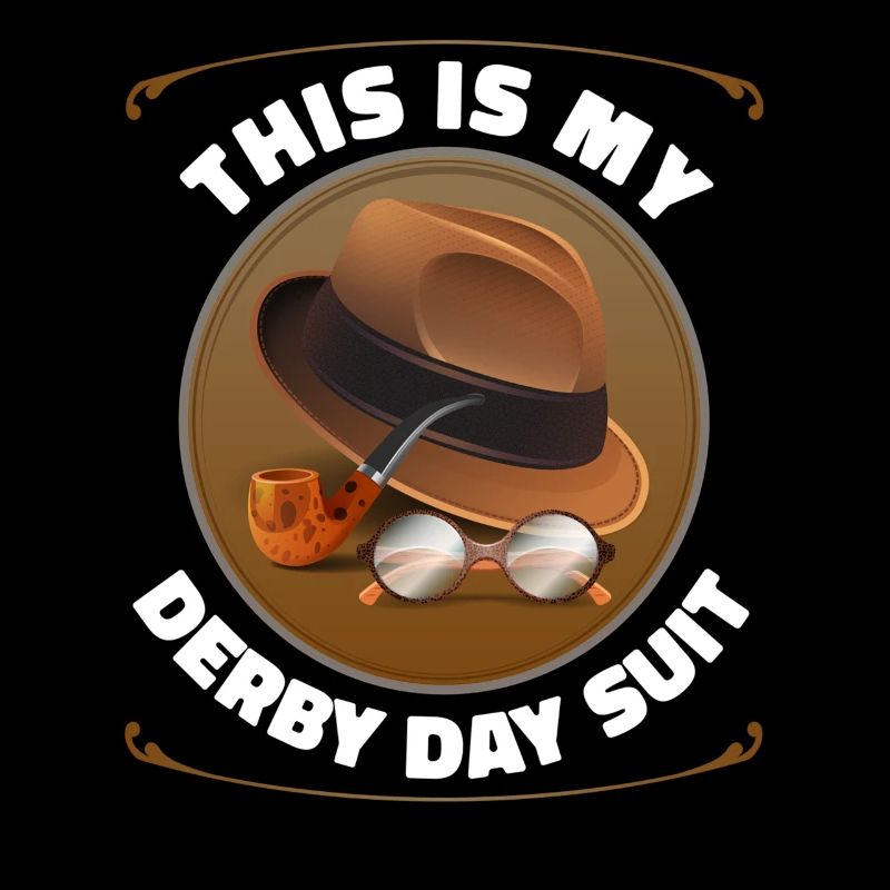 C’est ma course de chevaux de costume de derby