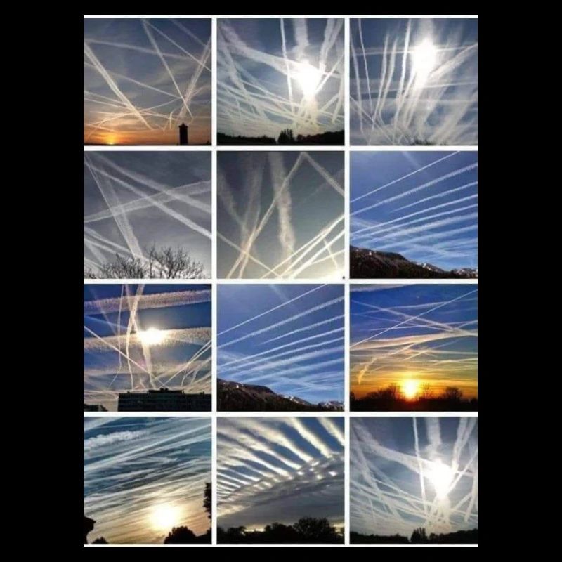 Chemtrails Wolken