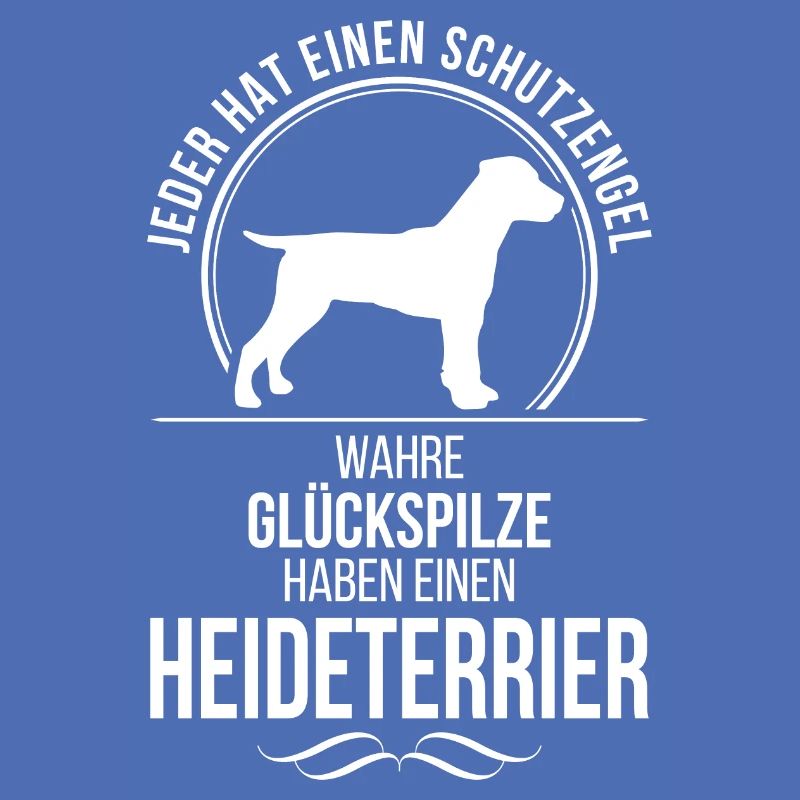 HEIDETERRIER Schutzengel Hunde Spruch Wilsigns