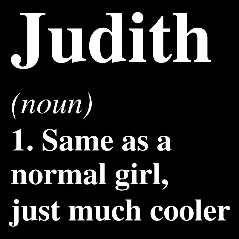 Judith Definition Cool Name Saying Gift