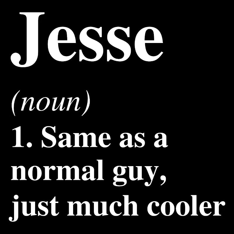 Jesse Definition Cooler Name Spruch Geschenk