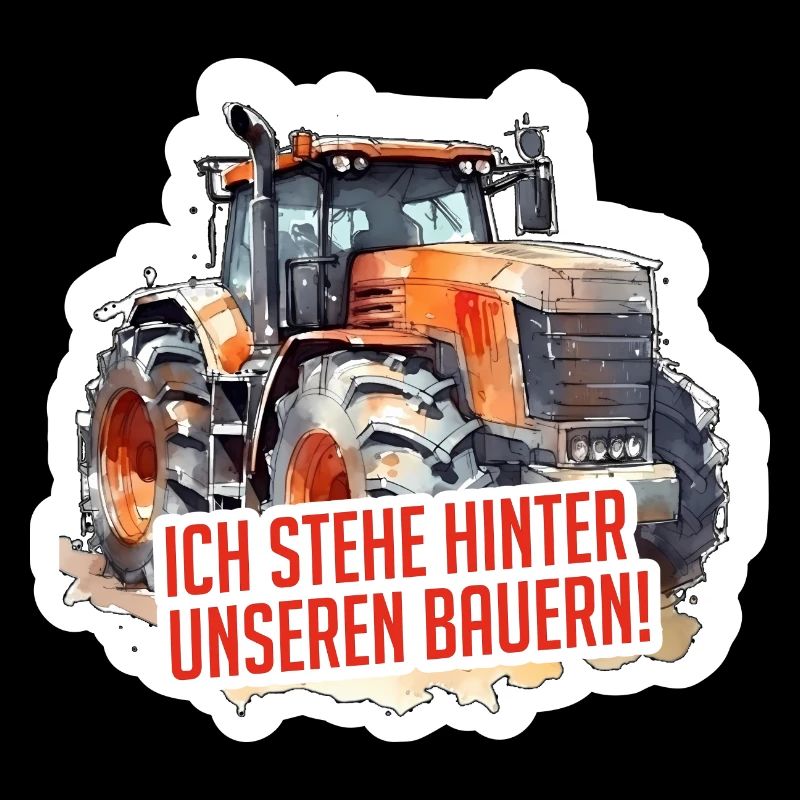 ich stehe hinter unseren bauern