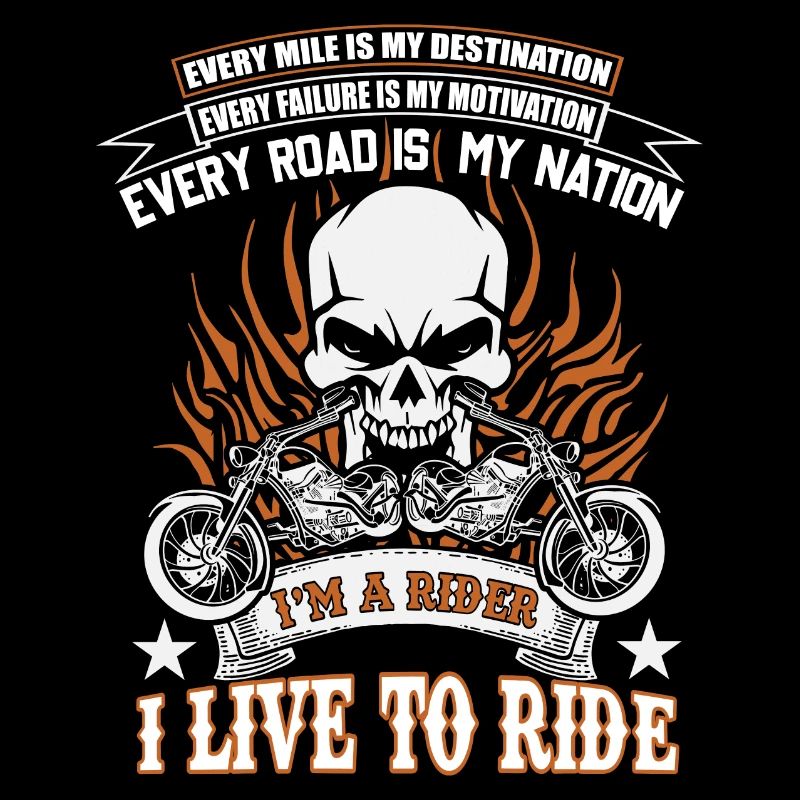 Motorcycle Geschenk Motorradfahrer Rocker Sprüche