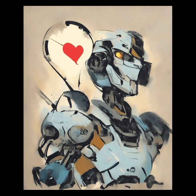 I Love Robots cooler Roboter