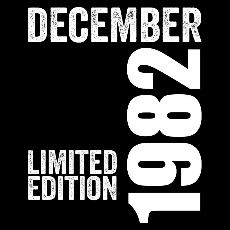 Cadeau Anniversaire Rétro - Décembre 1982
