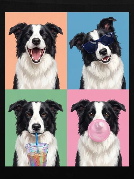 Hunde Border Collie Hund