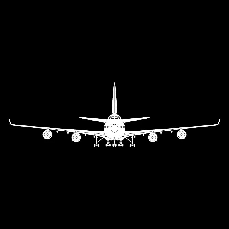 Jumbo jet in white! Fire gift idea pilot