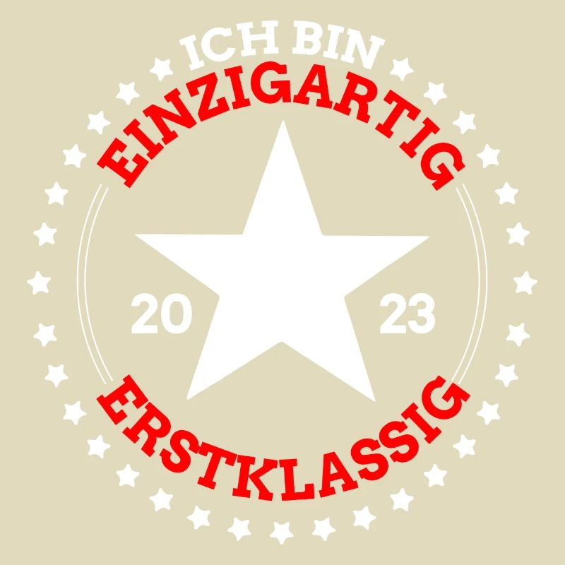 Schulkind 2023 Erstklassig Ich Bin Einzigartig