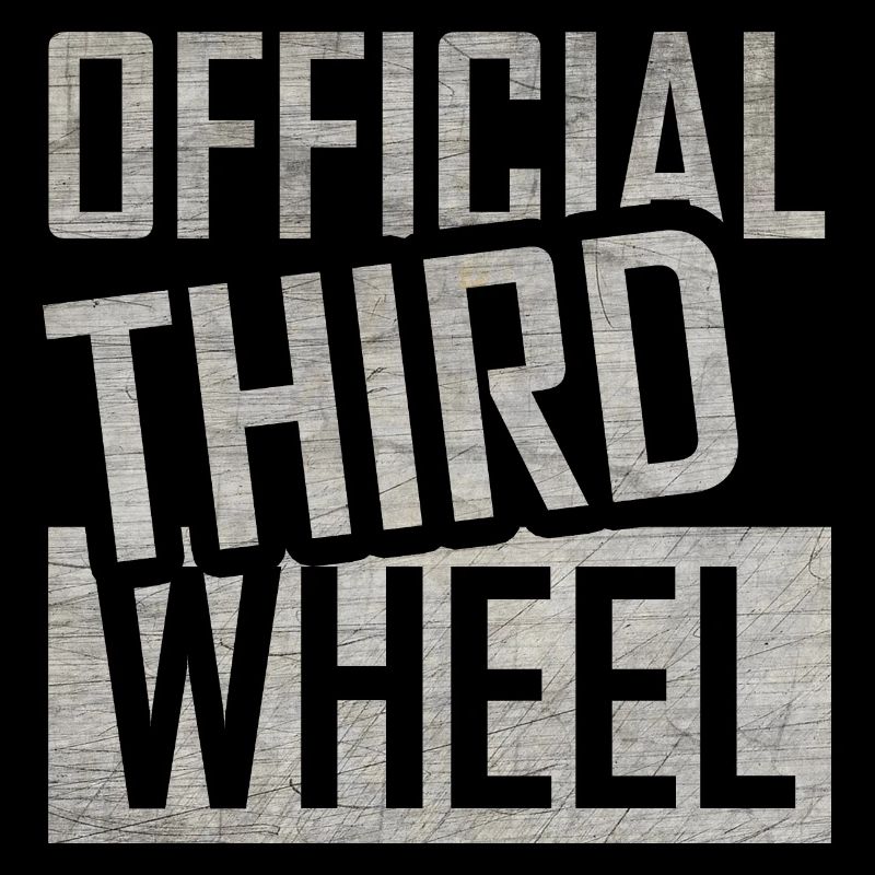 Third wheel on the car single gift