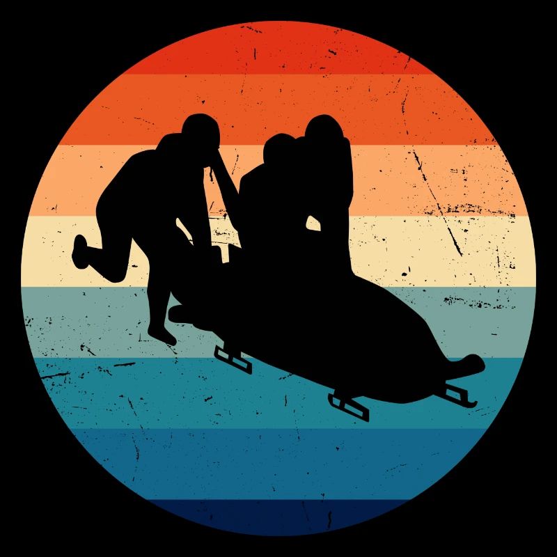 Bobsleigh Riding Bobsleigh Track Bobsleigh Femmes Hommes