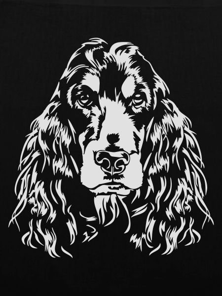 COCKER SPANIEL Hundeportrait Wilsigns