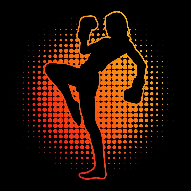 Kickboxer Femmes Boxe Boxe Kickbox Kickboxing