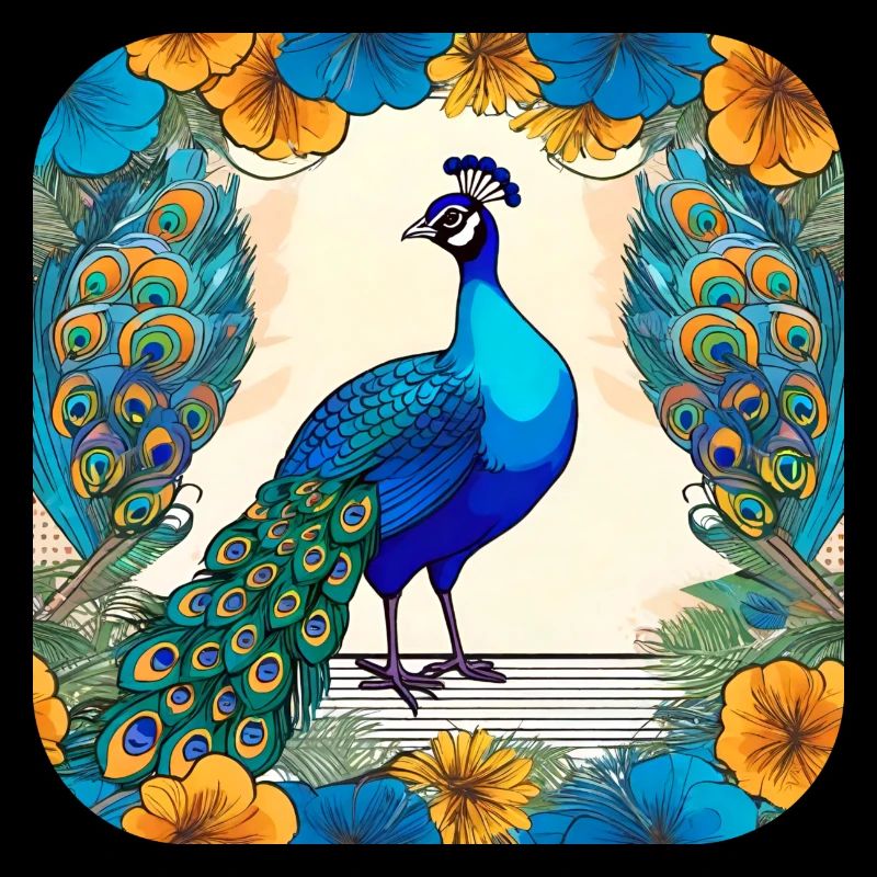 Elegant Peacock