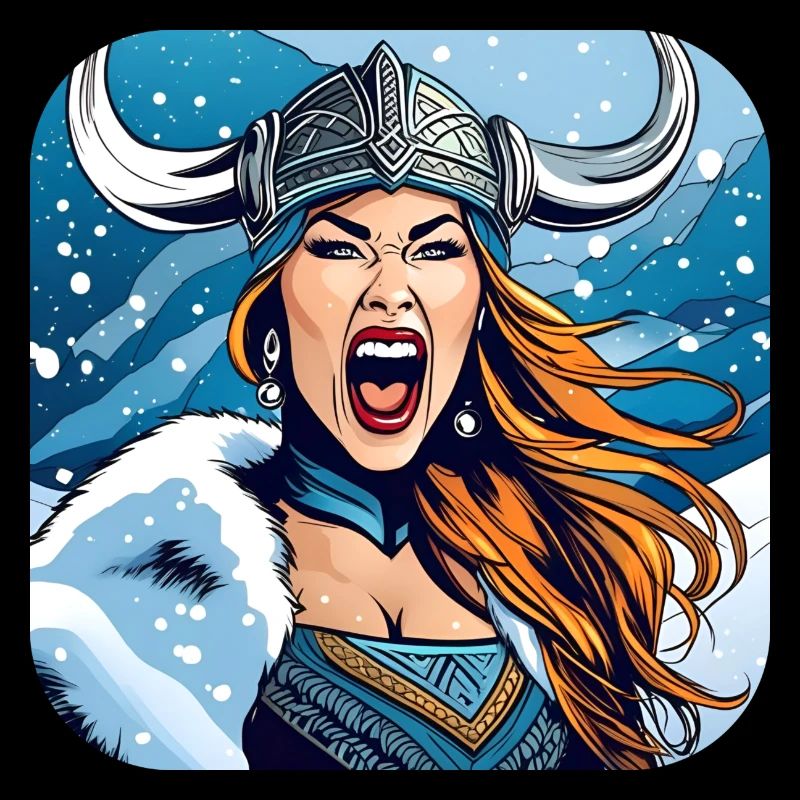 Fière Viking Germanin Shieldmaiden