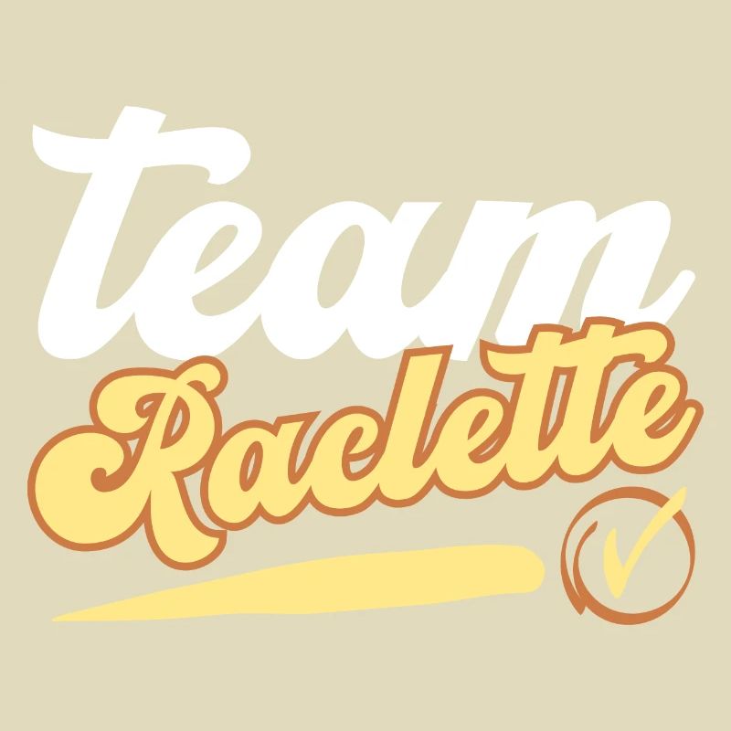 team raclette personalized humor gift idea