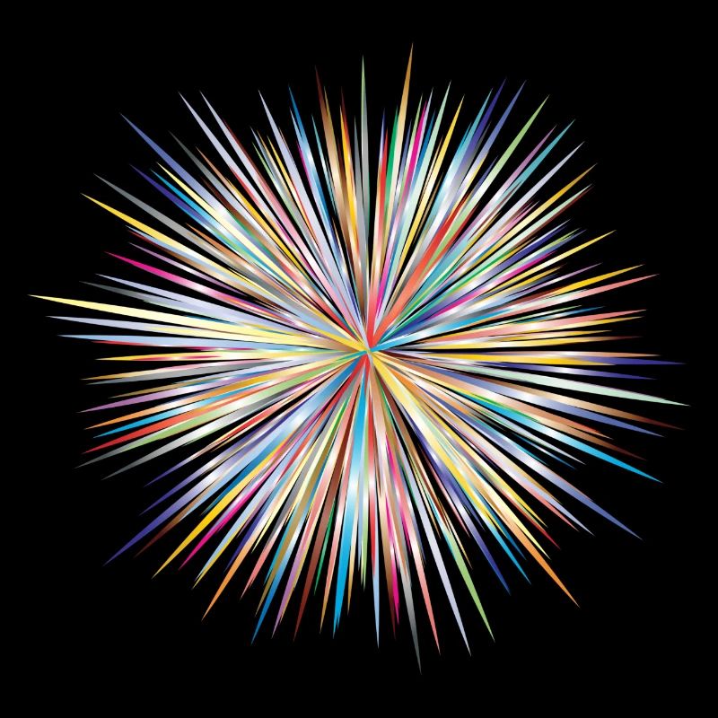 Farbexplosion Bunt Geschenk Geschenkidee