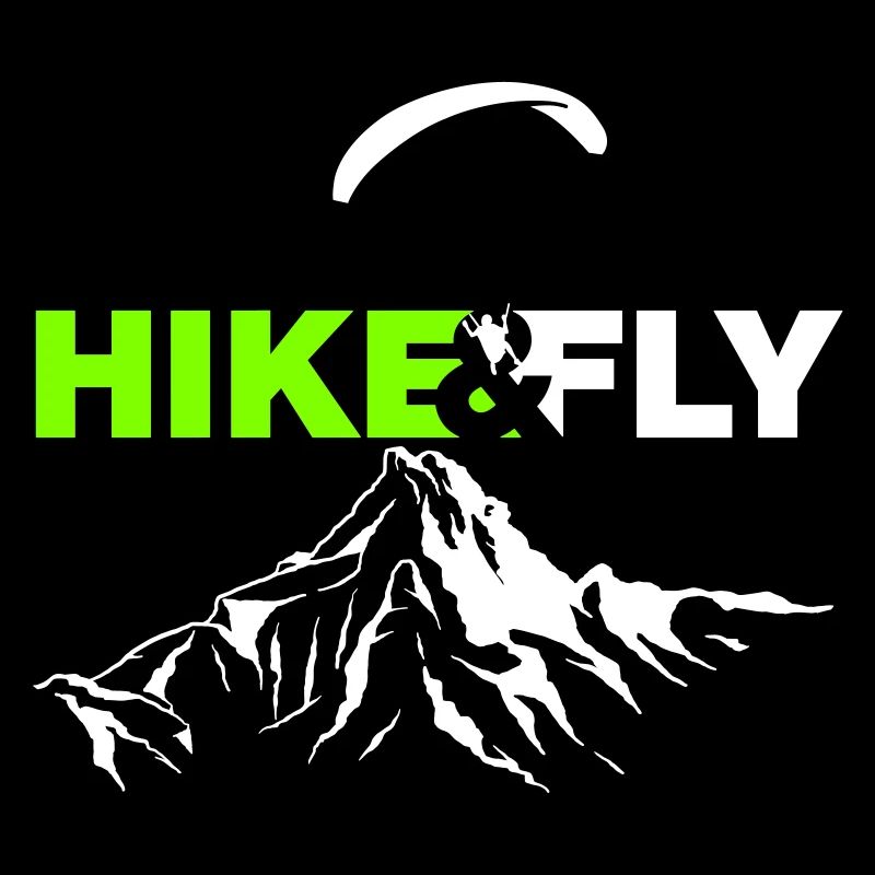 Hike Fly Vector