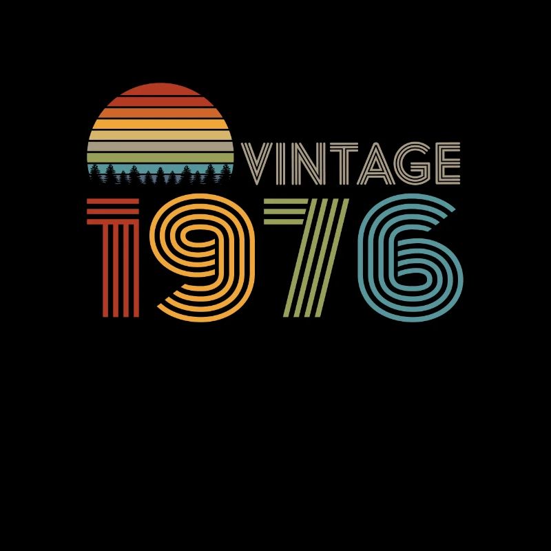 1976 Cadeau d’anniversaire Année de naissance 76